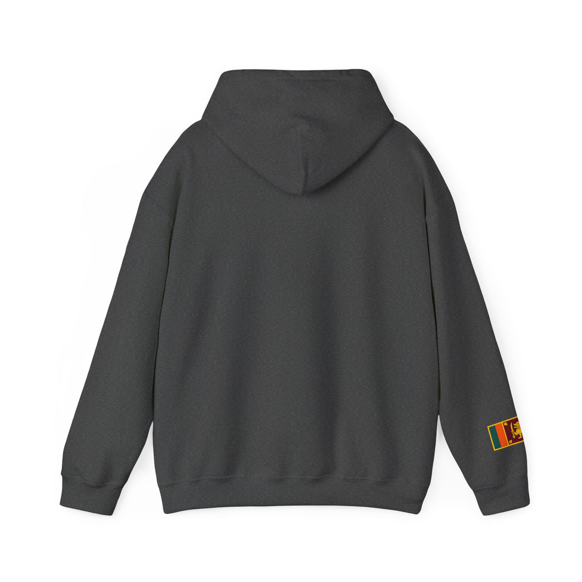 Sri Lanka Elephant Unisex Hoodie Gold Heritage Design