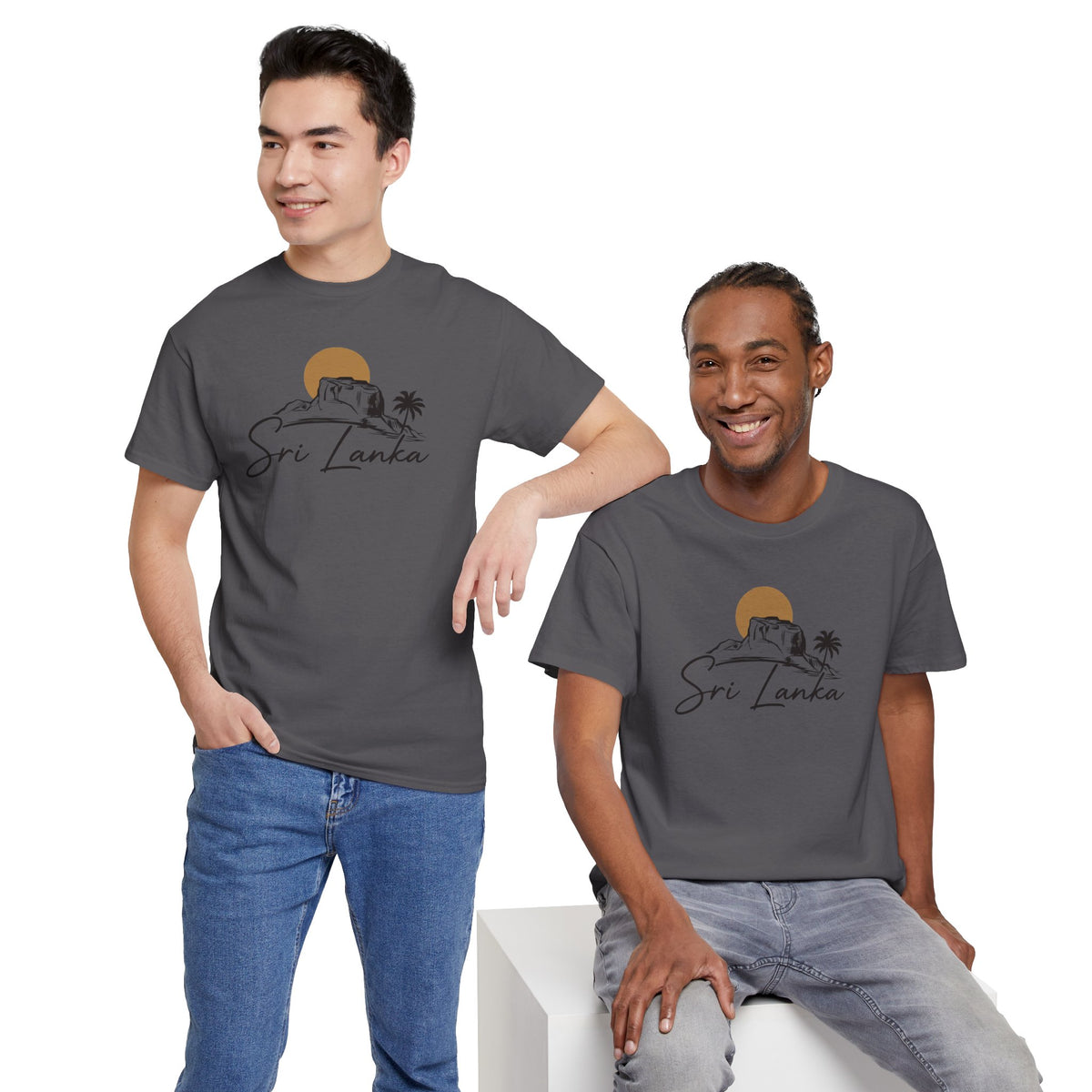 Sri Lanka Unisex T-Shirt  Coastal Travel Souvenir