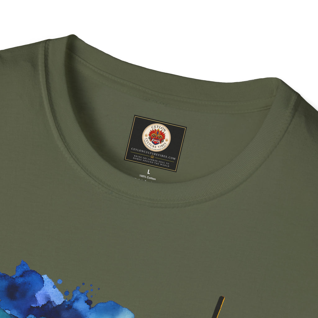 Sri Lanka Watercolor Surf T-Shirt