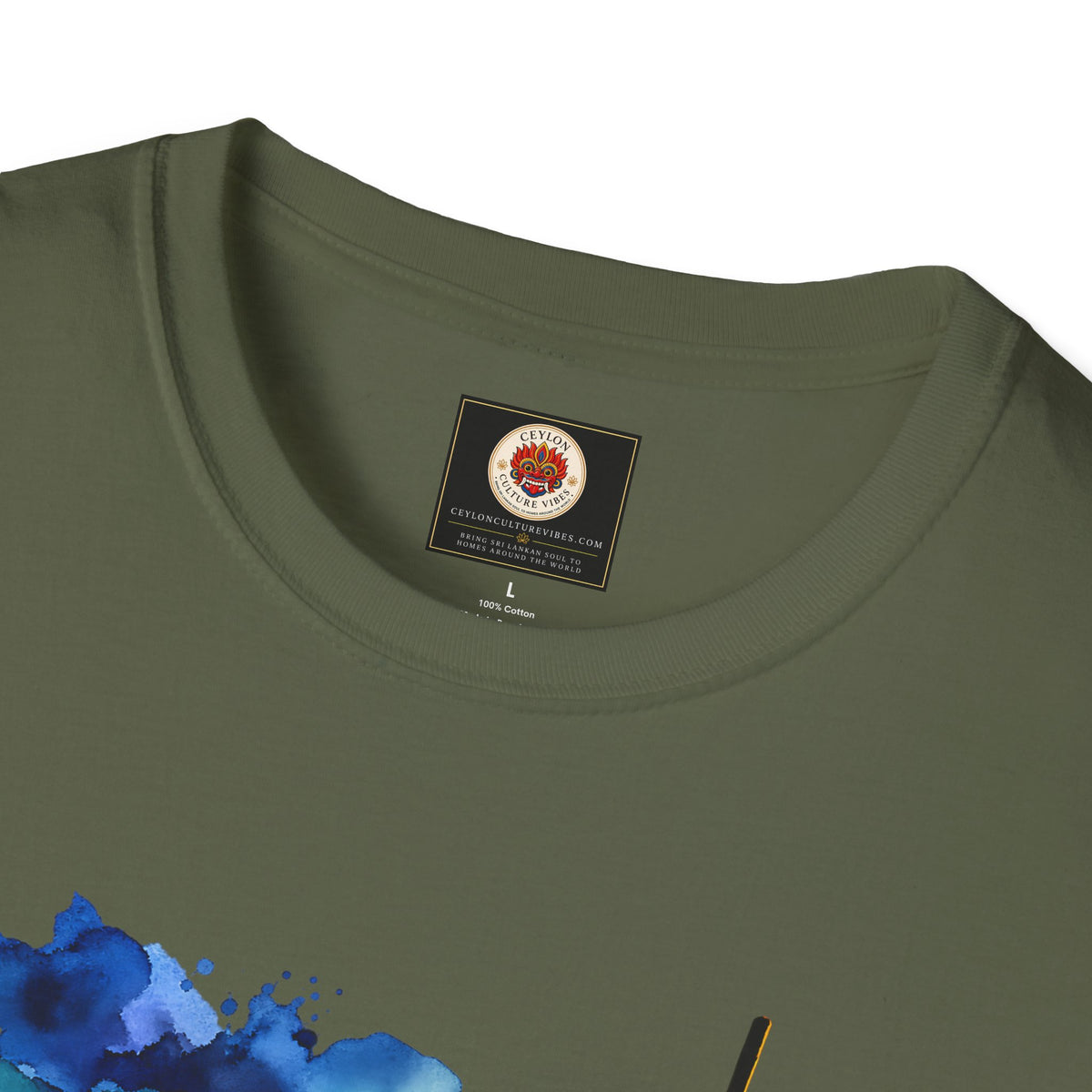 Sri Lanka Watercolor Surf T-Shirt
