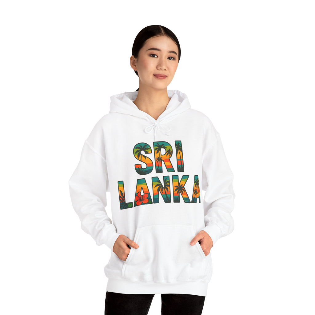 Sri Lanka Tropical Graphic Hoodie | Unisex Heritage Gift