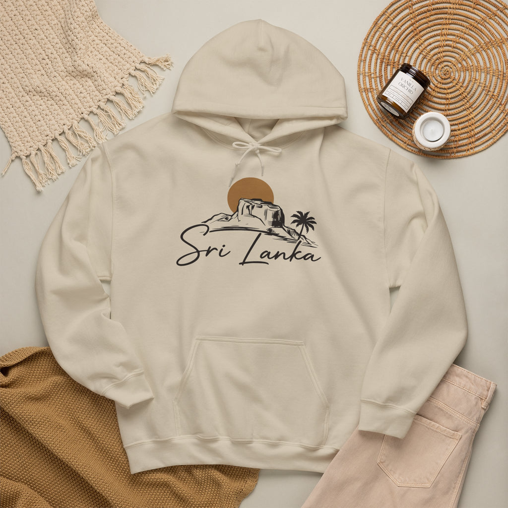 Sri Lanka Sunset Unisex Hoodie Palm Tree Beach Sweatshirt