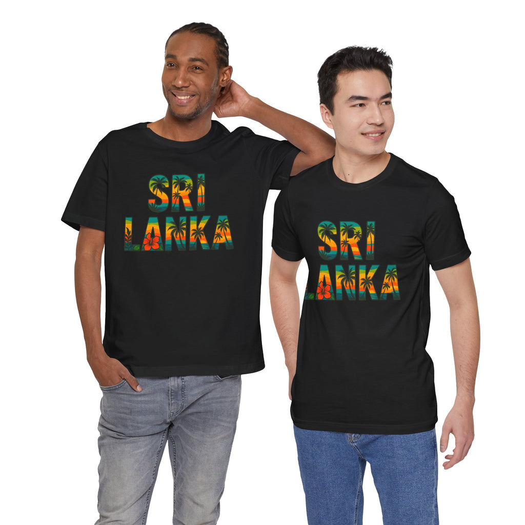 Sri Lanka Tropical Graphic T-Shirt | Unisex Heritage Gift