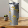 Sri Lanka Cricket Gift | Lion Crest 20 oz Travel Tumbler