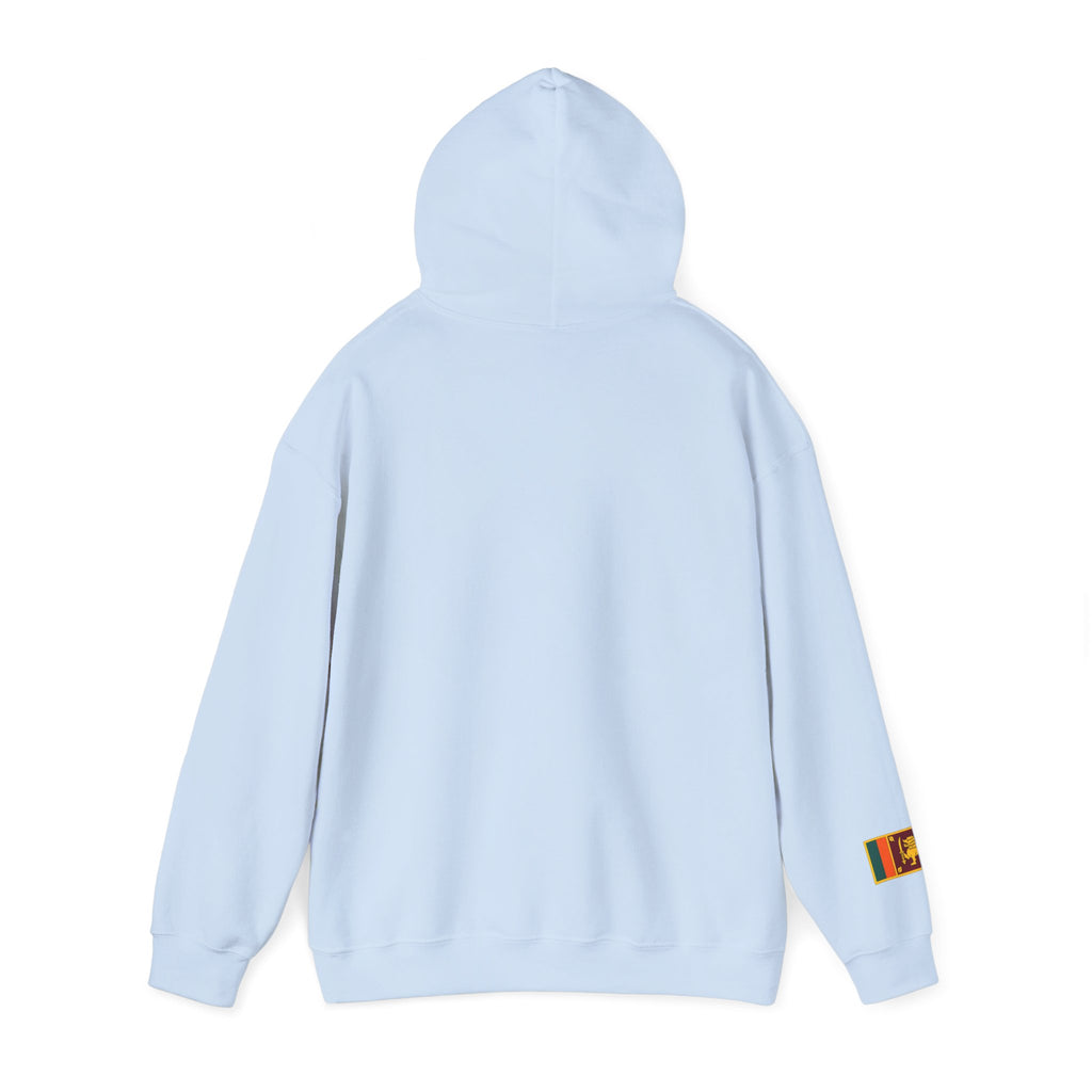 Sri Lanka Elephant Unisex Hoodie Gold Heritage Design