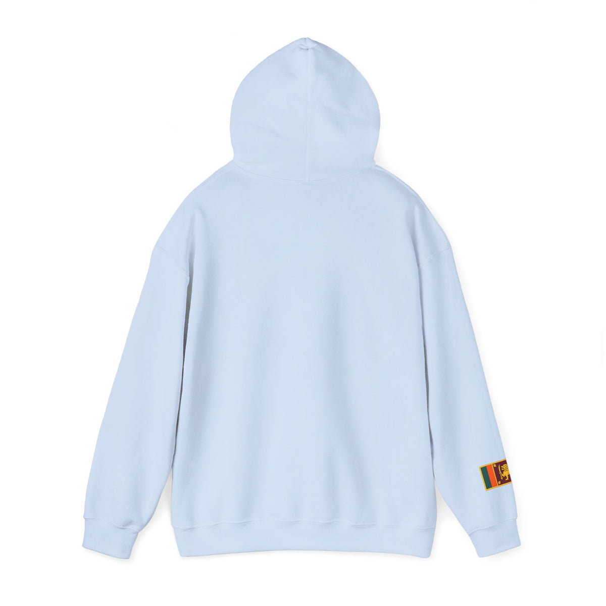 Sri Lanka Elephant Unisex Hoodie Gold Heritage Design