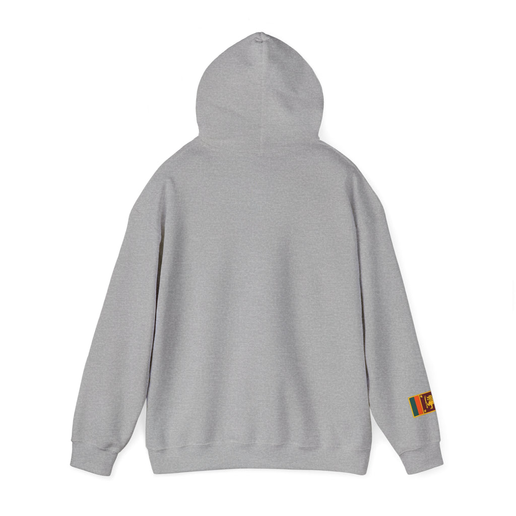Sri Lanka Elephant Unisex Hoodie Gold Heritage Design