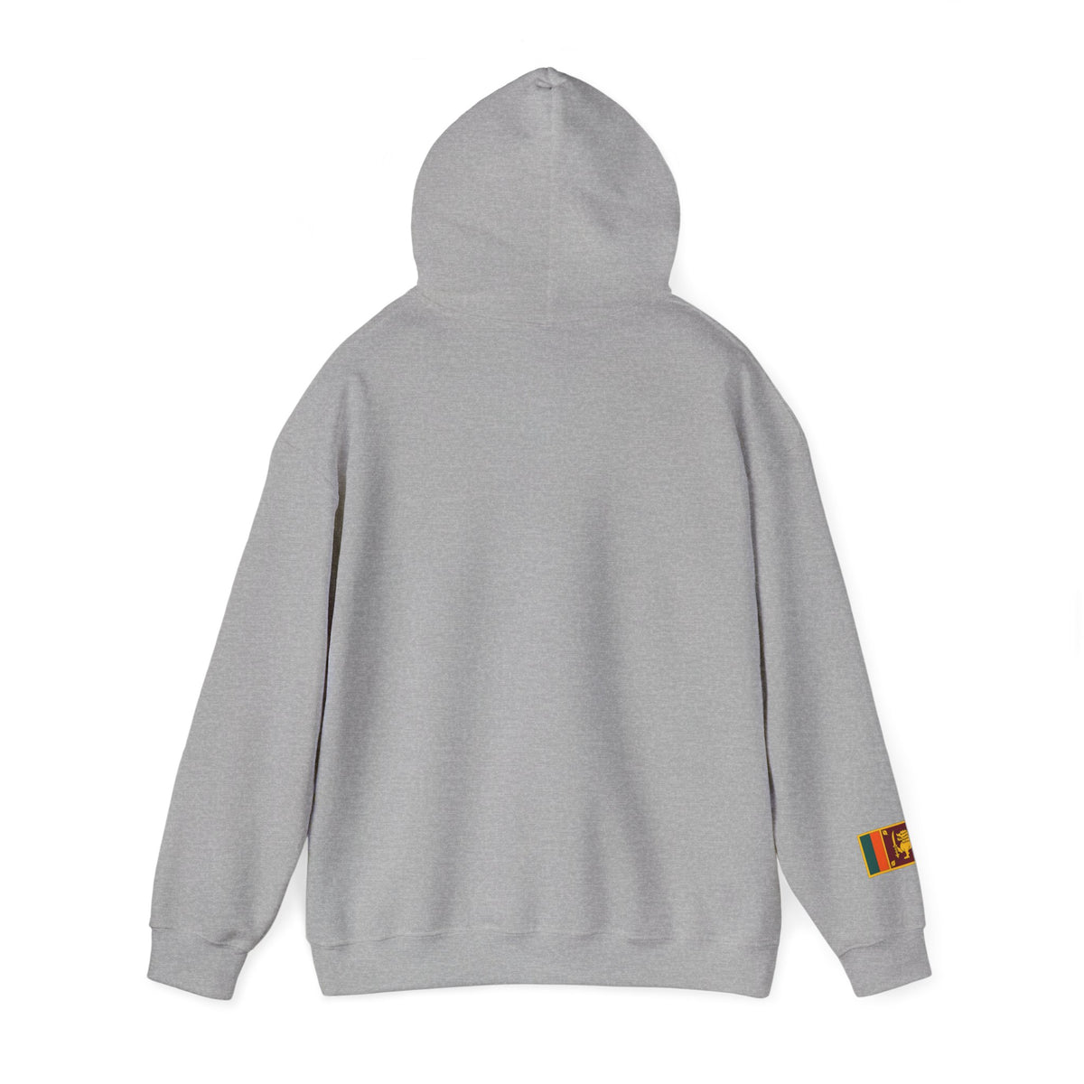 Sri Lanka Elephant Unisex Hoodie Gold Heritage Design