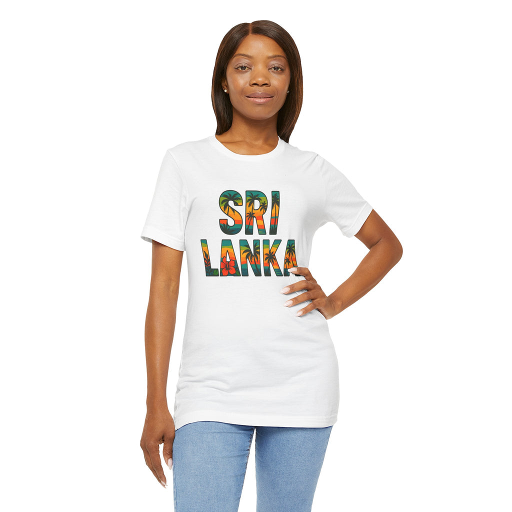 Sri Lanka Tropical Graphic T-Shirt | Unisex Heritage Gift