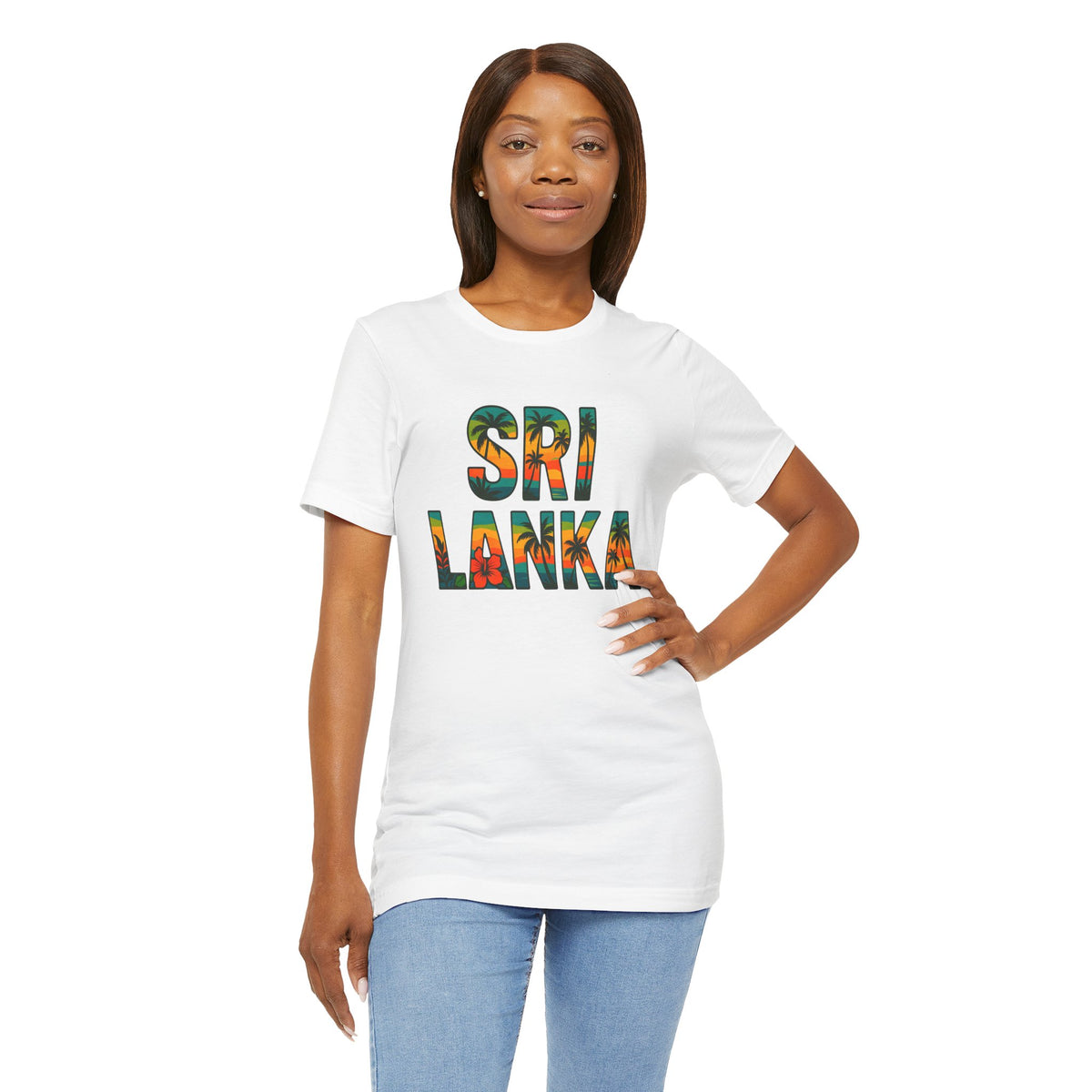 Sri Lanka Tropical Graphic T-Shirt | Unisex Heritage Gift