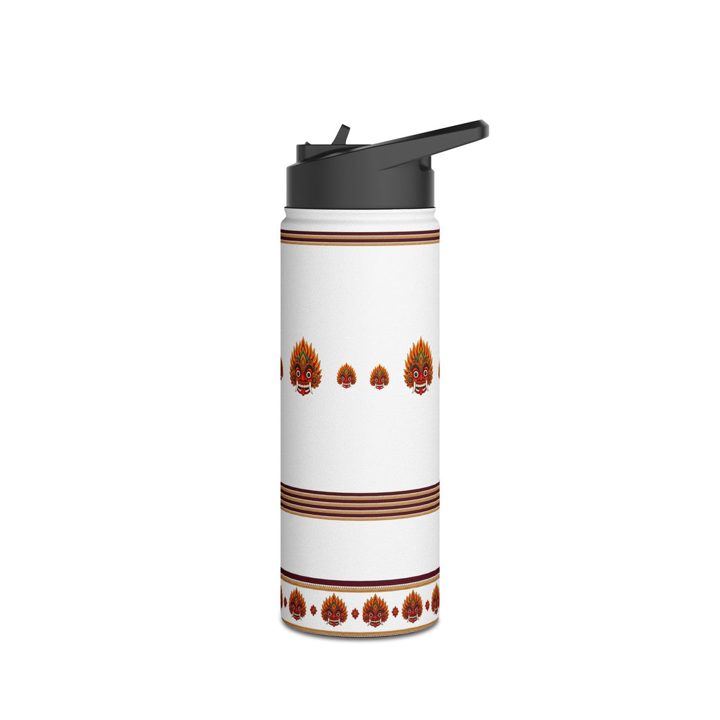 Raksha Mask Stainless Steel Water Bottle  Standard Lid