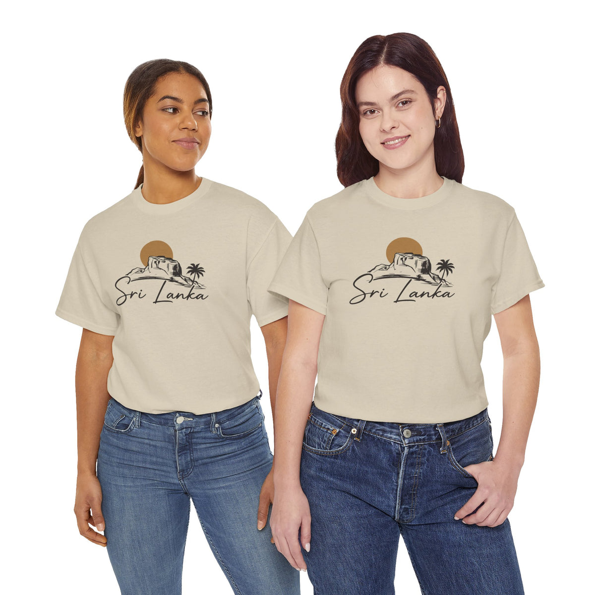 Sri Lanka Unisex T-Shirt  Coastal Travel Souvenir