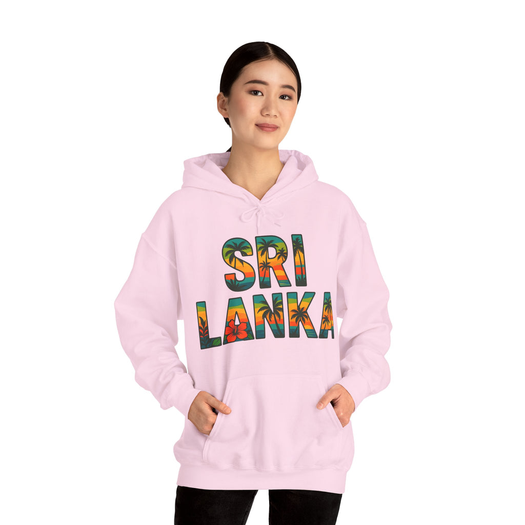Sri Lanka Tropical Graphic Hoodie | Unisex Heritage Gift