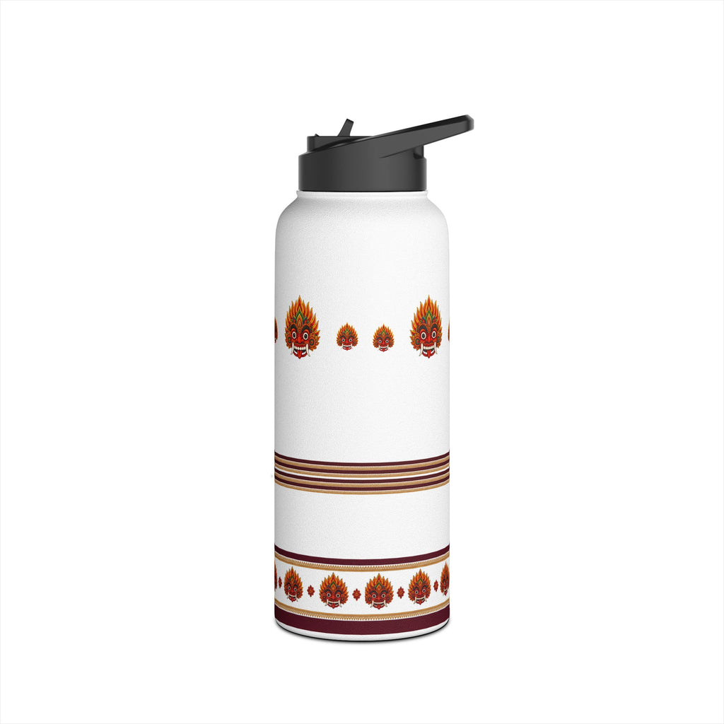 Raksha Mask Stainless Steel Water Bottle  Standard Lid