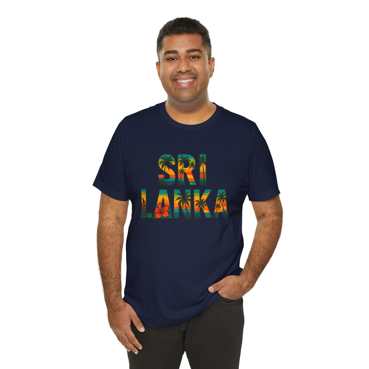 Sri Lanka Tropical Graphic T-Shirt | Unisex Heritage Gift