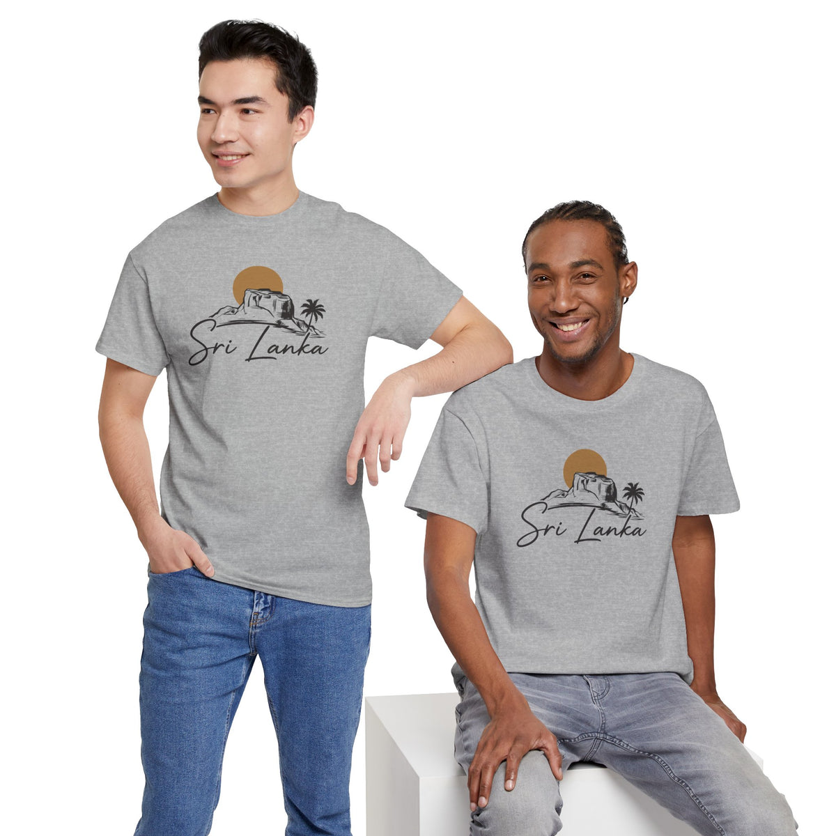 Sri Lanka Unisex T-Shirt  Coastal Travel Souvenir