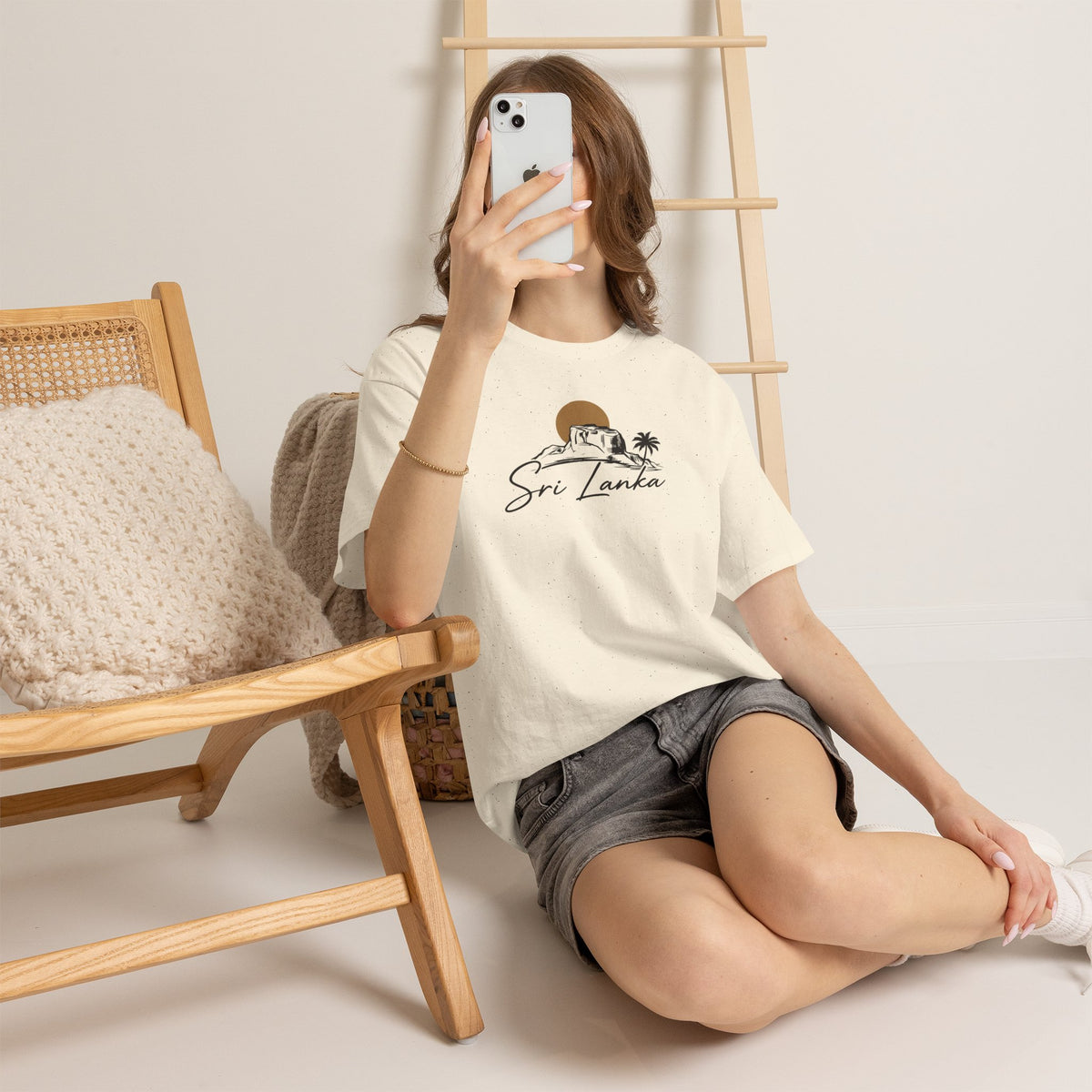 Sri Lanka Unisex T-Shirt  Coastal Travel Souvenir