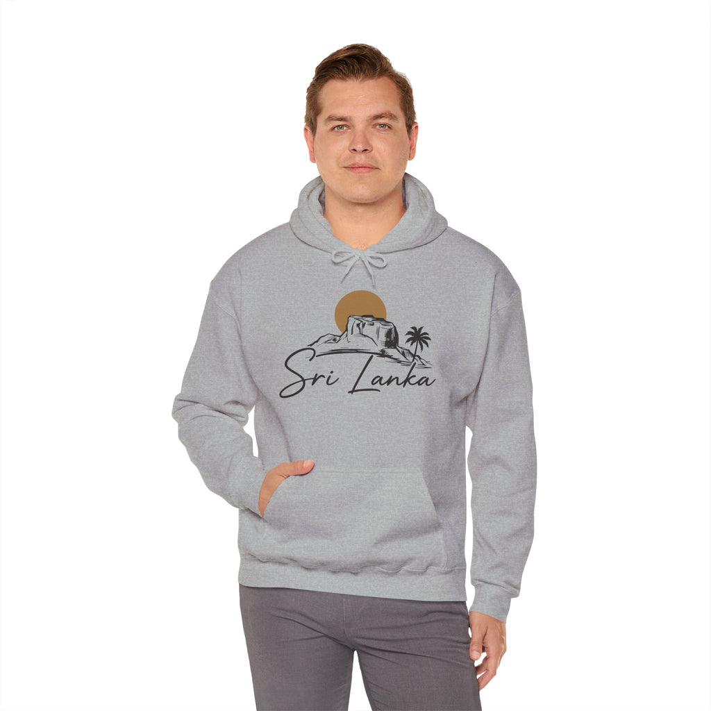 Sri Lanka Sunset Unisex Hoodie Palm Tree Beach Sweatshirt