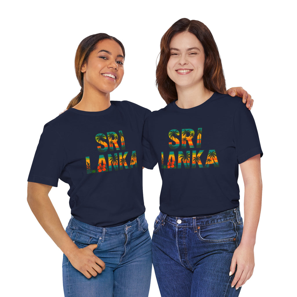 Sri Lanka Tropical Graphic T-Shirt | Unisex Heritage Gift