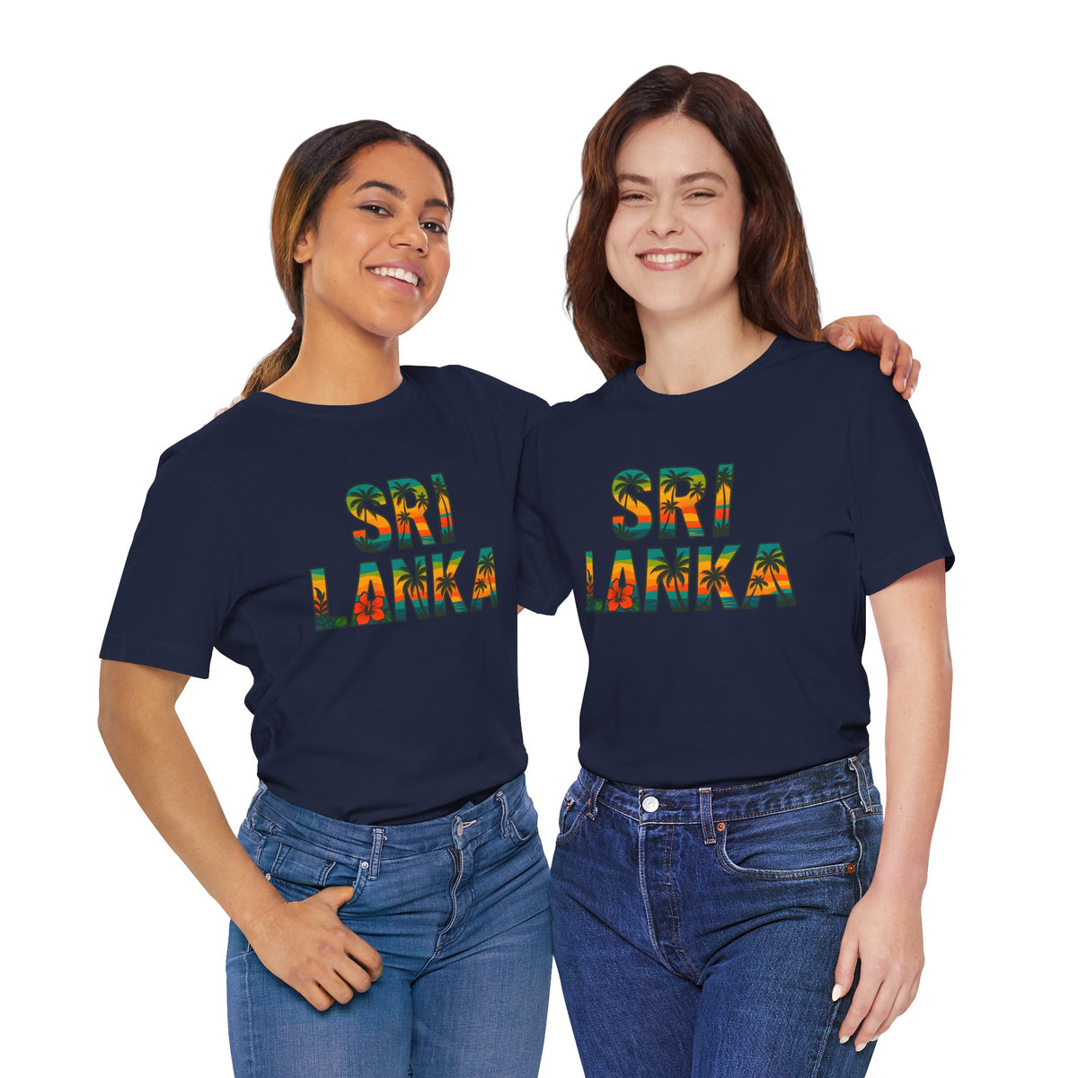 Sri Lanka Tropical Graphic T-Shirt | Unisex Heritage Gift