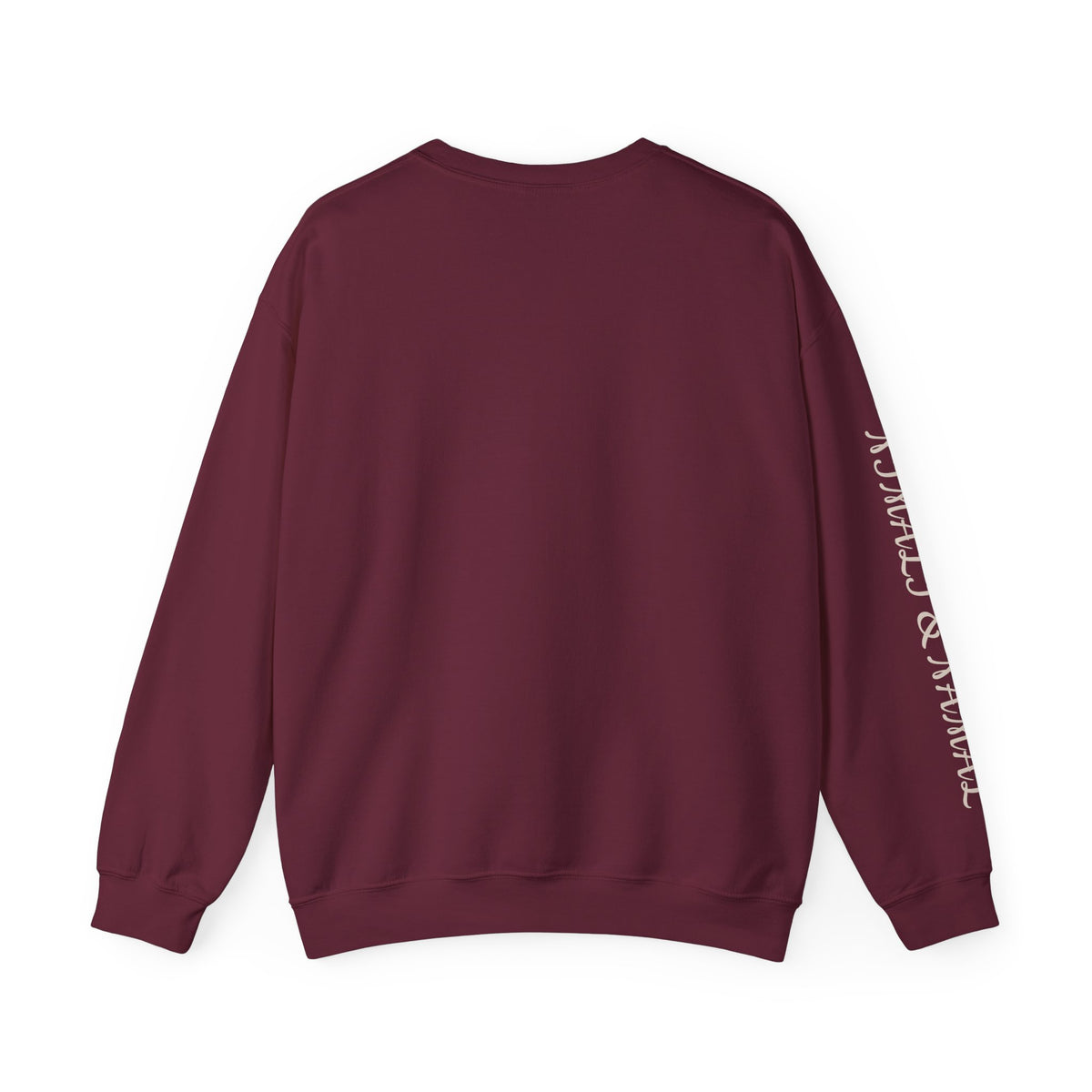 Personalized Sri Lanka Wedding Sweatshirt – Unisex Crewneck