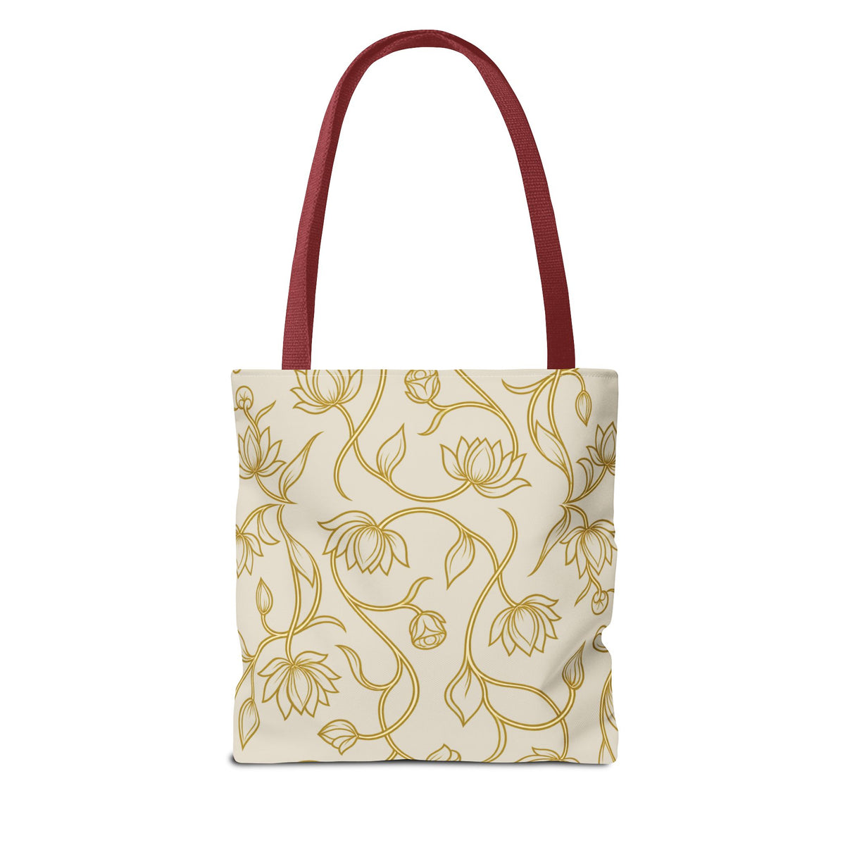 Ceylon Lotus Tote Bag Sri Lankan Temple Flower Canvas Shopper