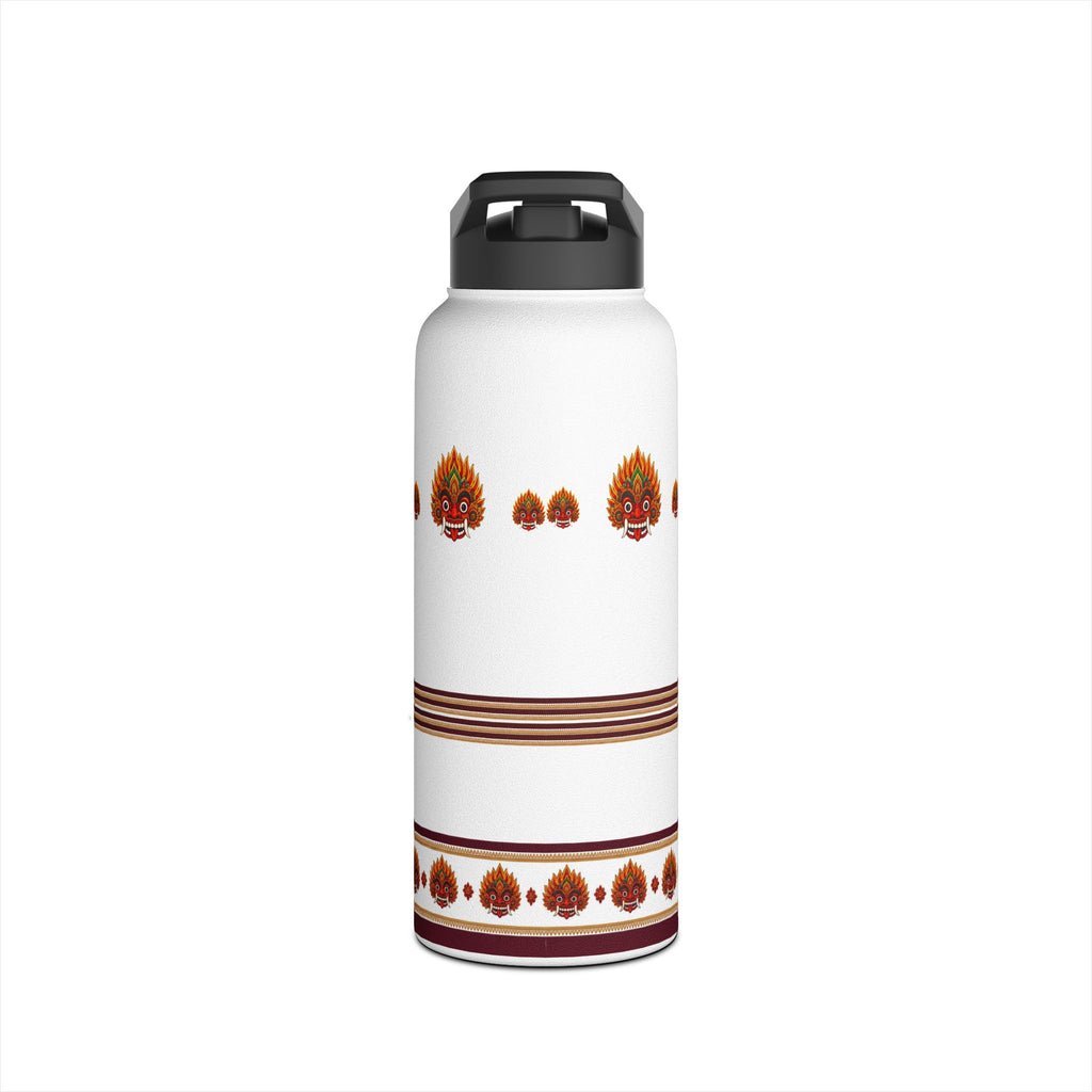 Raksha Mask Stainless Steel Water Bottle  Standard Lid