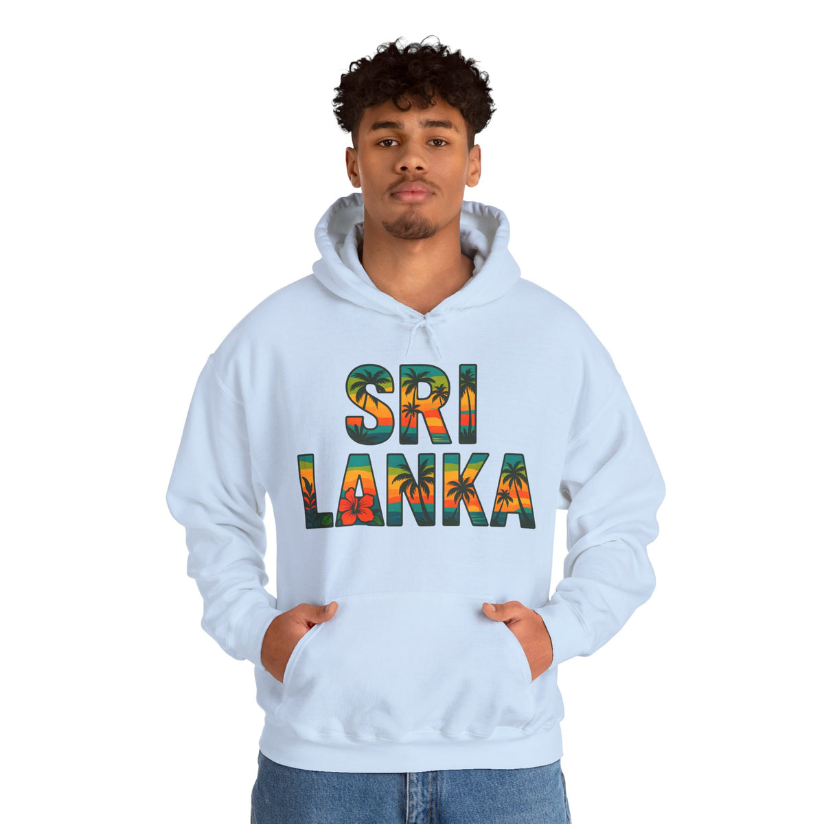 Sri Lanka Tropical Graphic Hoodie | Unisex Heritage Gift