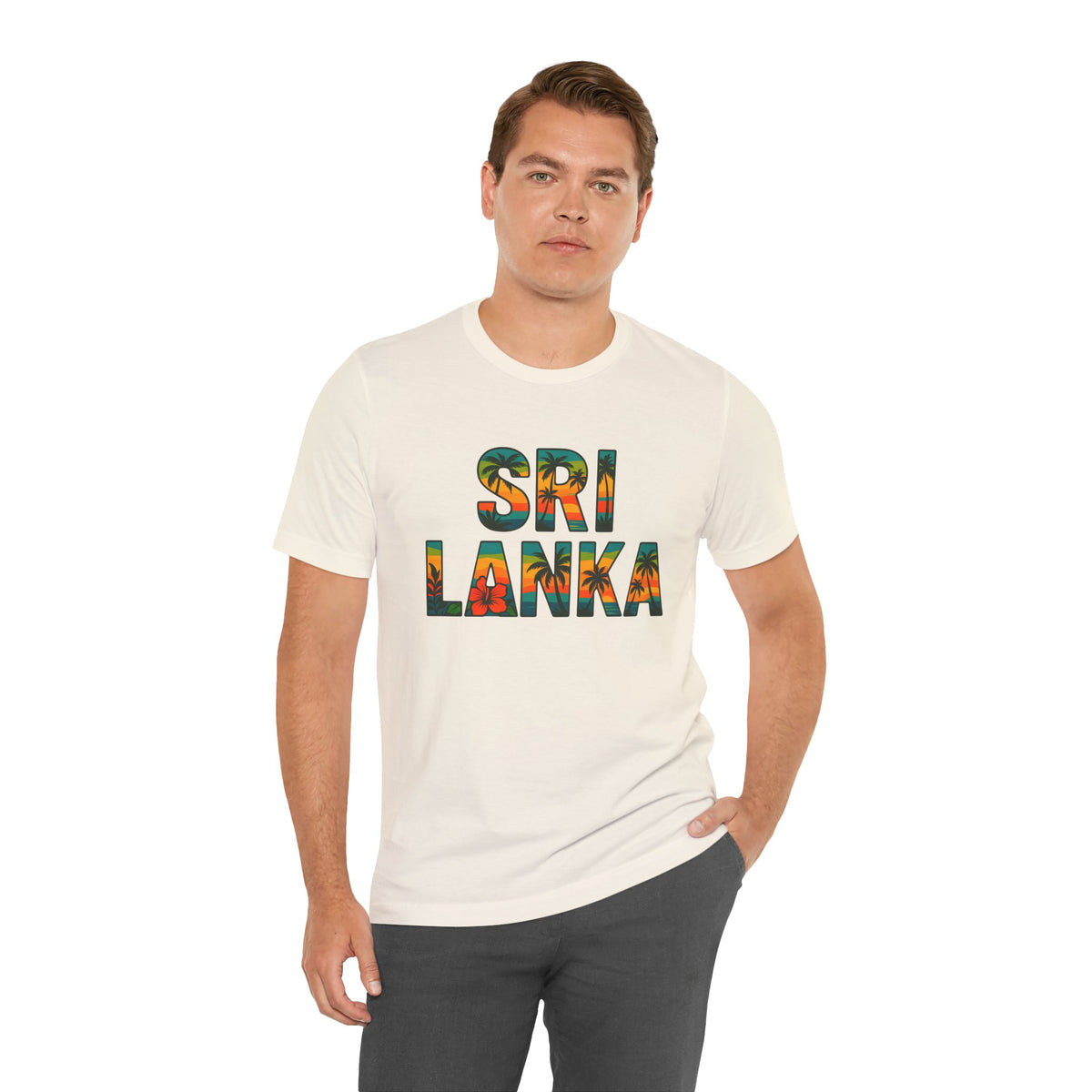 Sri Lanka Tropical Graphic T-Shirt | Unisex Heritage Gift