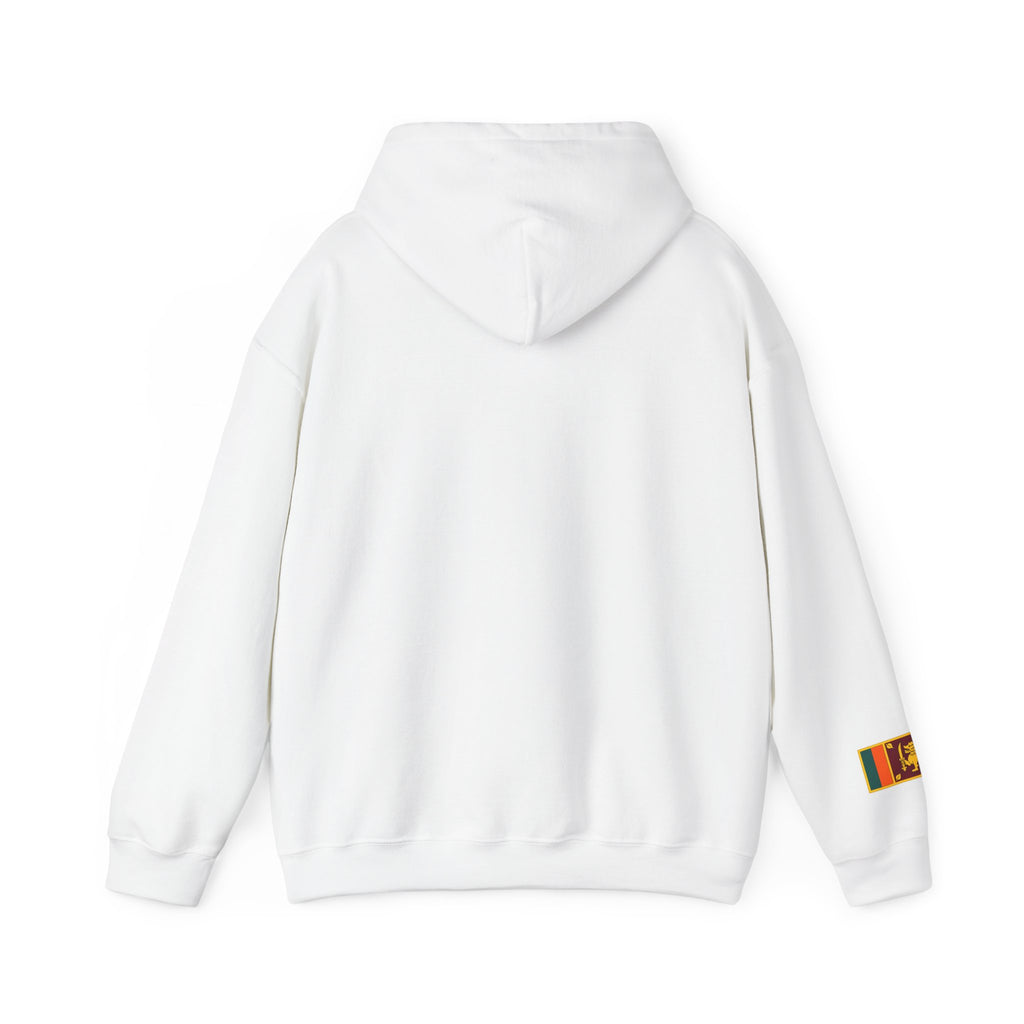 Sri Lanka Elephant Unisex Hoodie Gold Heritage Design