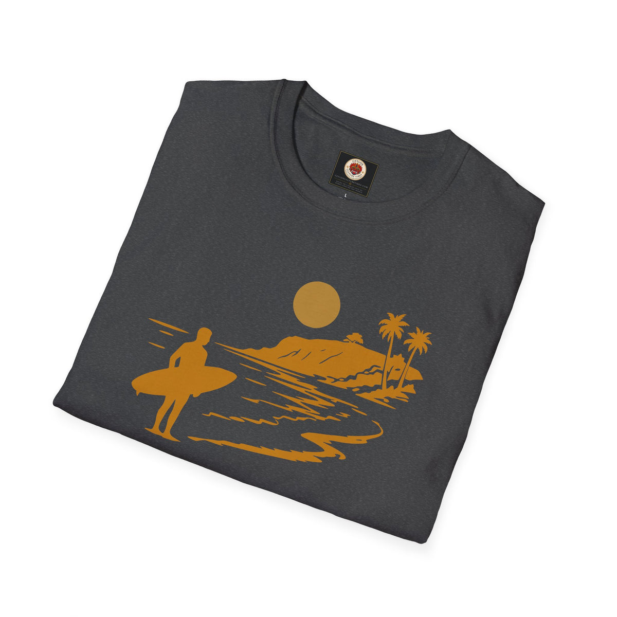 Sri Lanka Surf  Unisex T-Shirt  Surf Explore Repeat Beach Tee