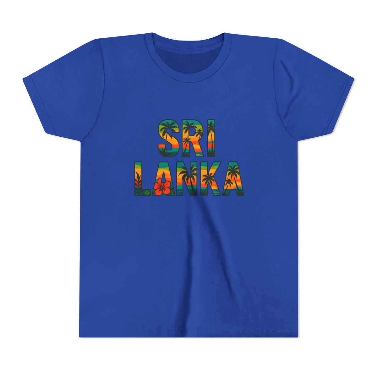 Sri Lanka Tropical Youth T-Shirt | Kids’ Heritage Gift