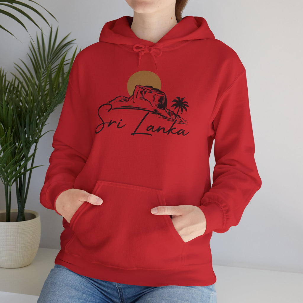 Sri Lanka Sunset Unisex Hoodie Palm Tree Beach Sweatshirt