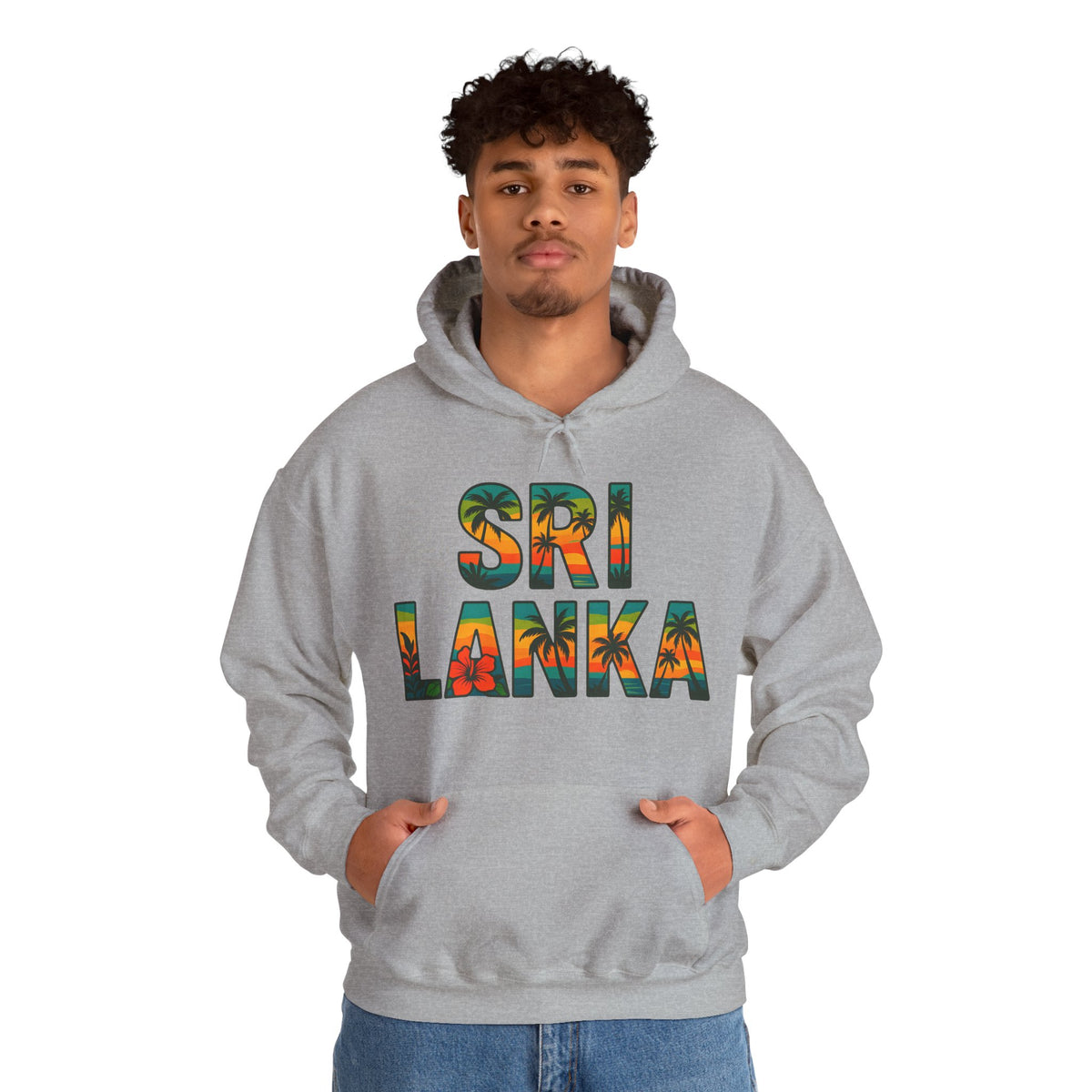 Sri Lanka Tropical Graphic Hoodie | Unisex Heritage Gift