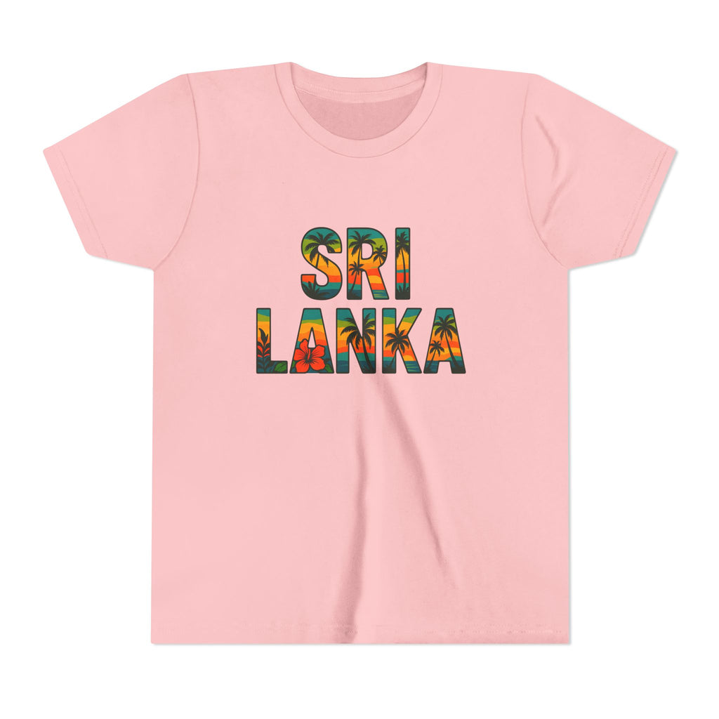 Sri Lanka Tropical Youth T-Shirt | Kids’ Heritage Gift