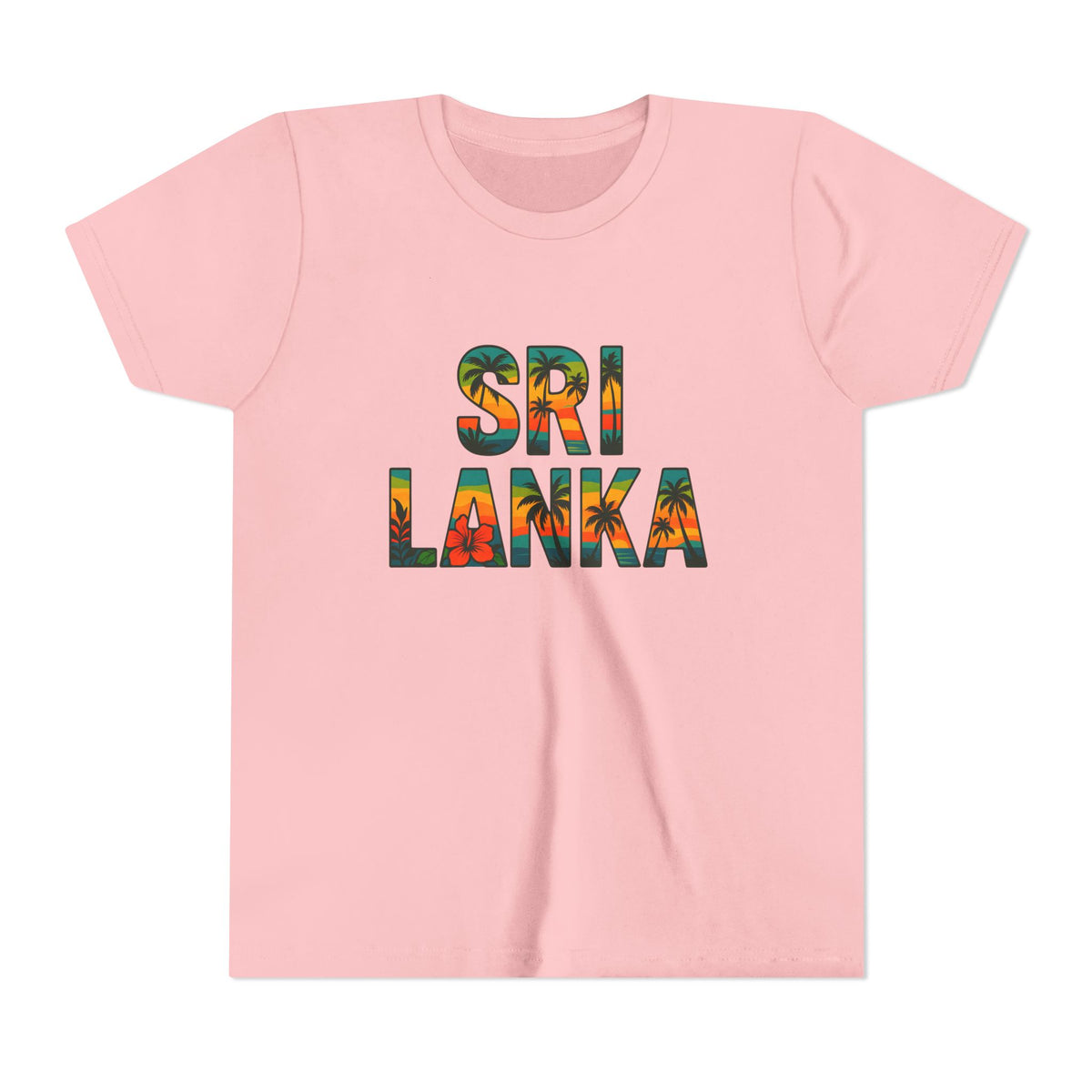 Sri Lanka Tropical Youth T-Shirt | Kids’ Heritage Gift
