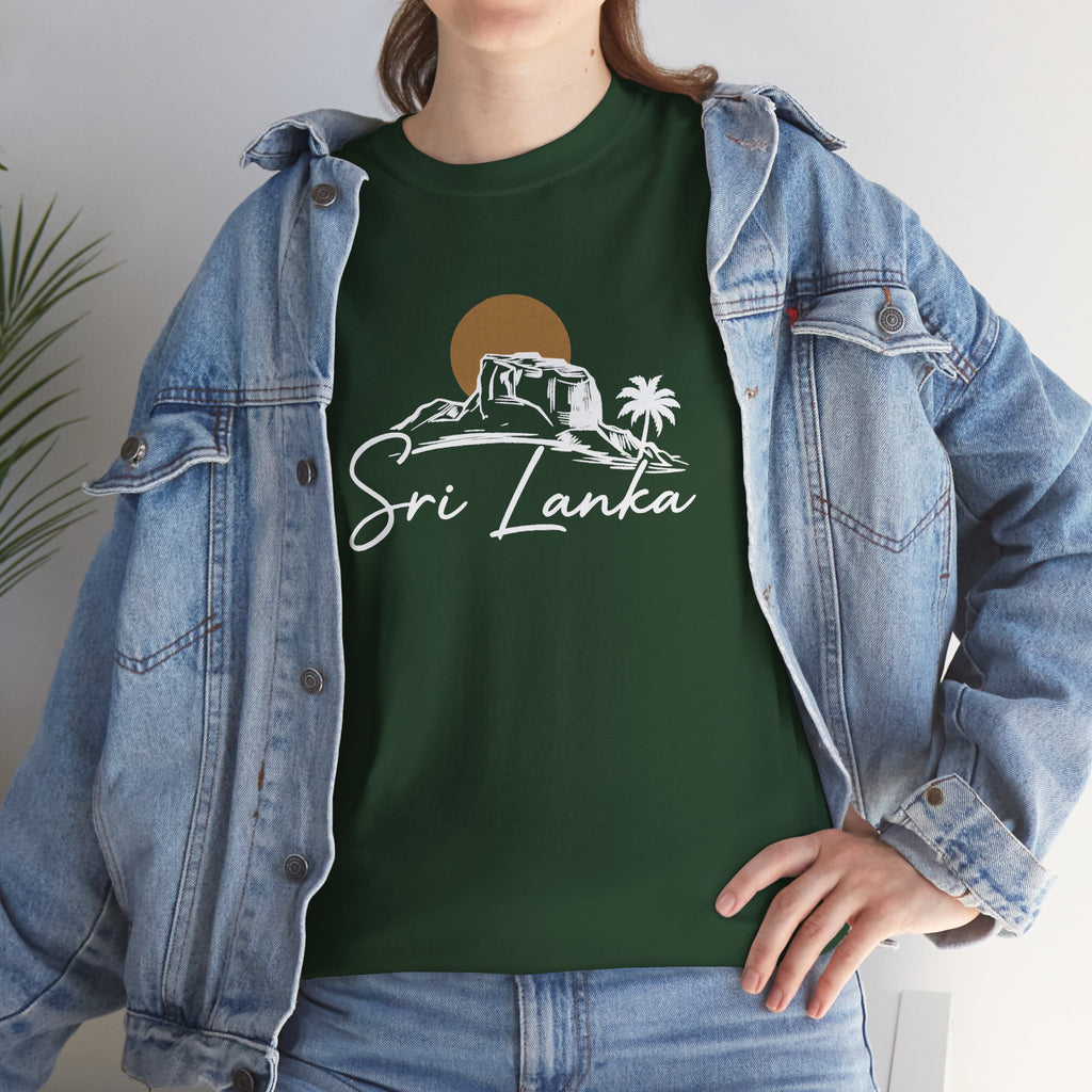 Sri Lanka Unisex T-Shirt  Coastal Travel Souvenir