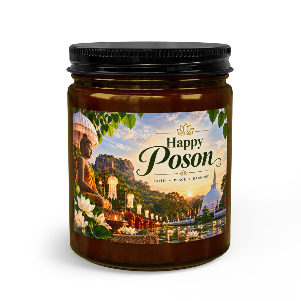 Happy Poson Candle Set with Wick Trimmer
