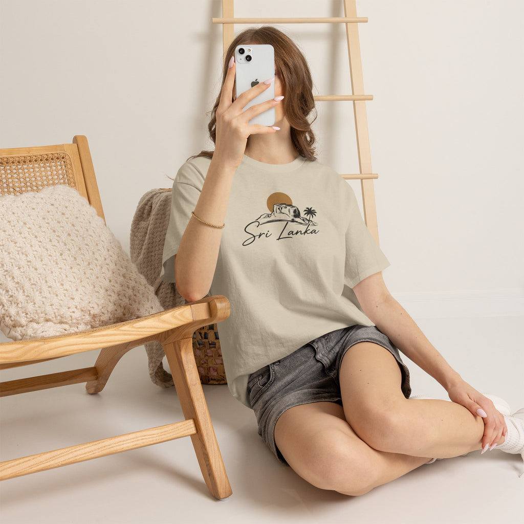 Sri Lanka Unisex T-Shirt  Coastal Travel Souvenir