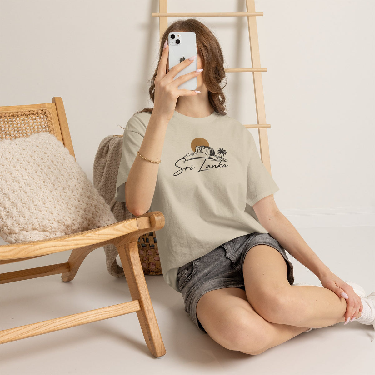 Sri Lanka Unisex T-Shirt  Coastal Travel Souvenir