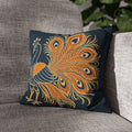 Peacock Batik Cushion Cover Sri Lankan Gift Pillowcase