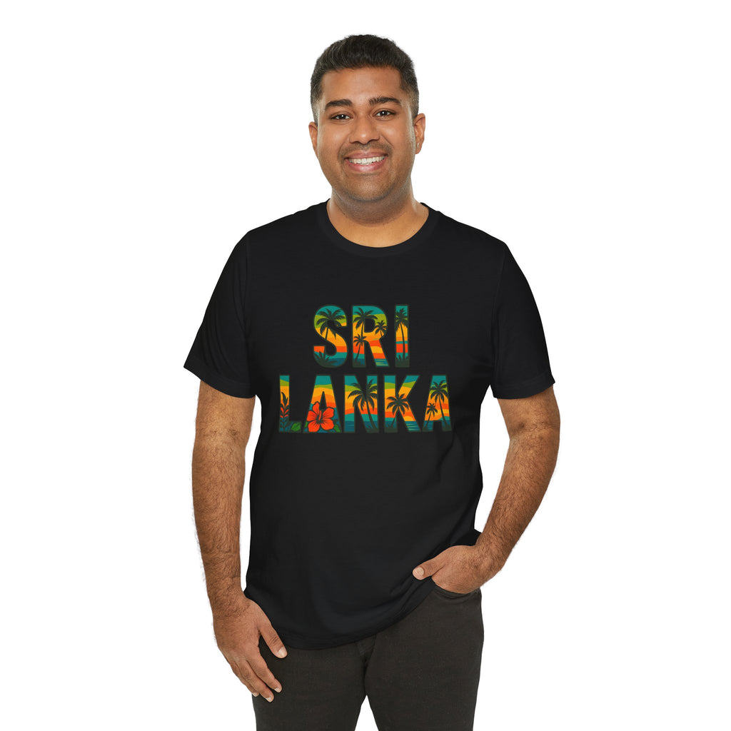 Sri Lanka Tropical Graphic T-Shirt | Unisex Heritage Gift
