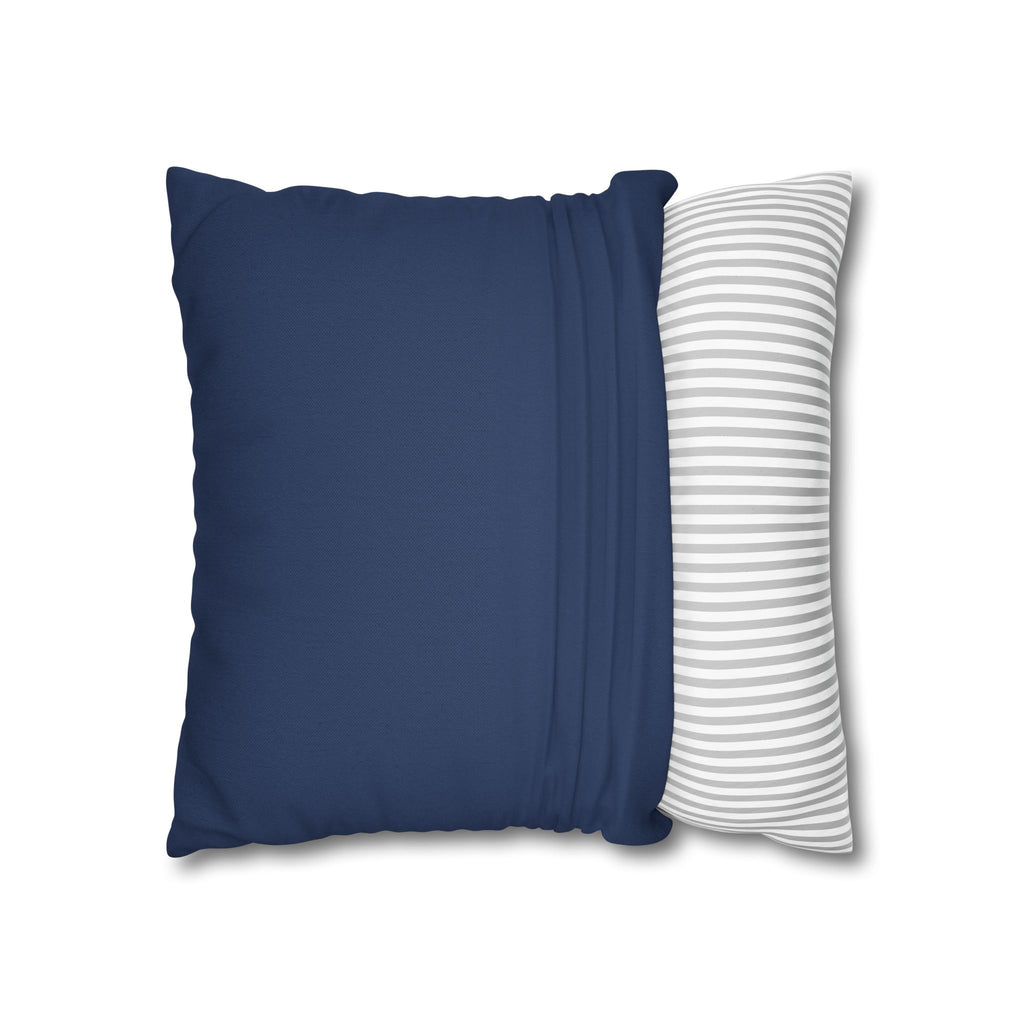 Sigiriya Apsara Batik Cushion Cover Navy Blue Sri Lankan Heritage Throw Pillow