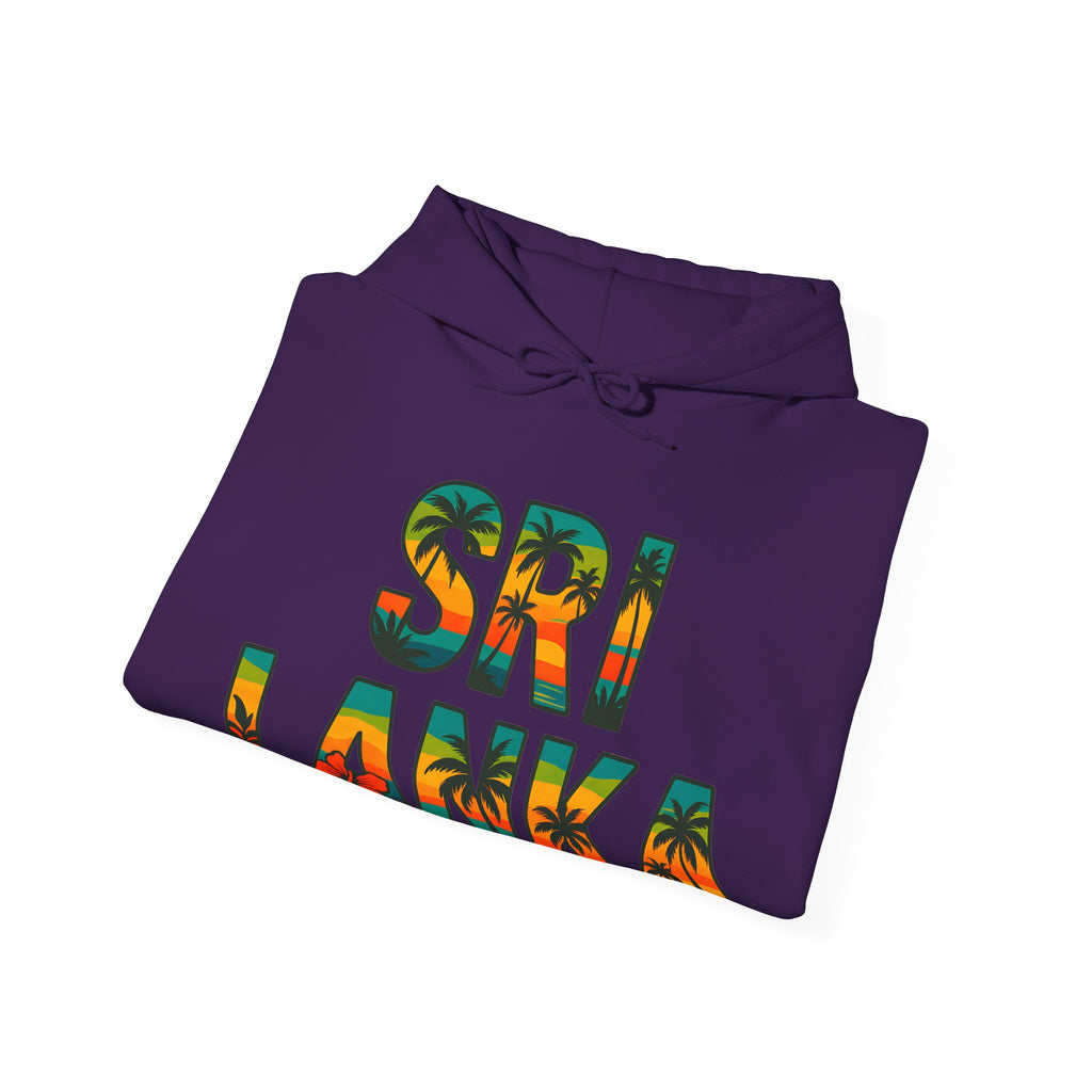 Sri Lanka Tropical Graphic Hoodie | Unisex Heritage Gift
