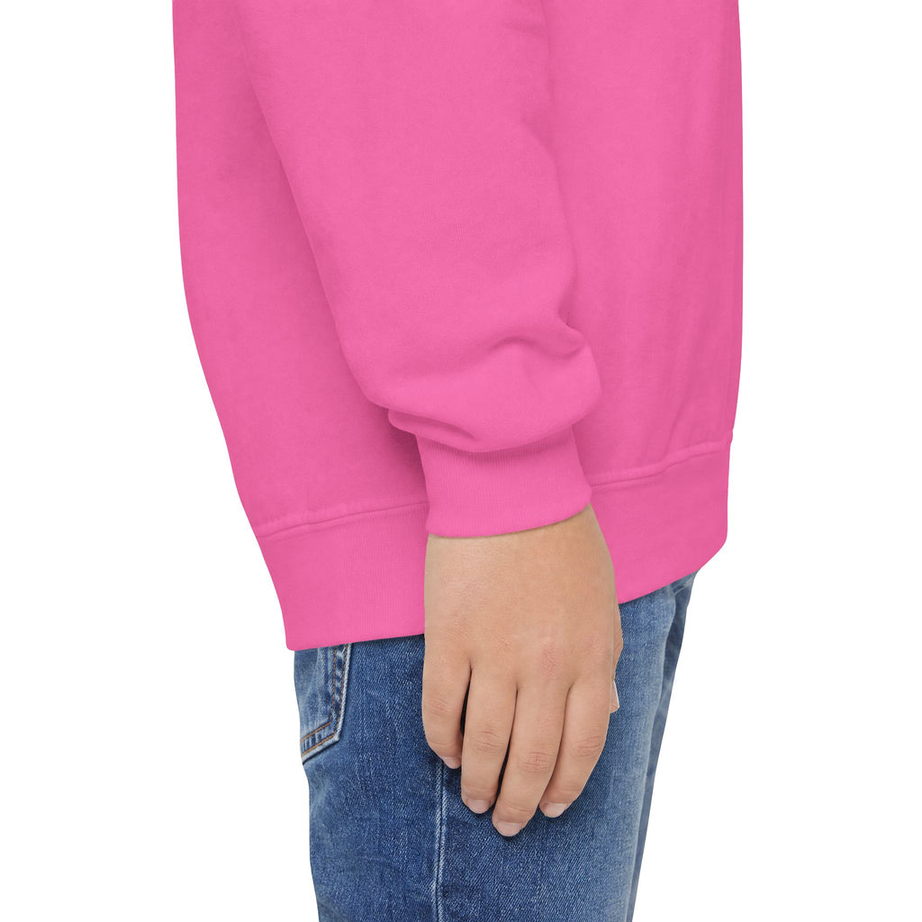 Sri Lanka Kids’ Crewneck Sweatshirt | Tropical Floral Lettering