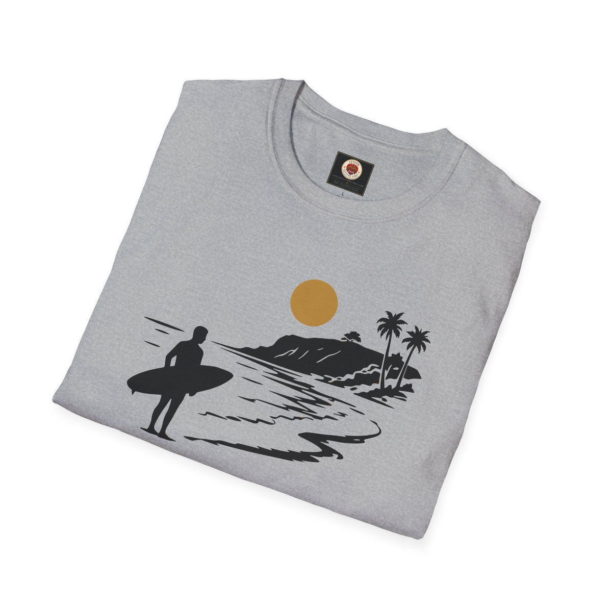Sri Lanka Surf  Unisex T-Shirt  Surf Explore Repeat Beach Tee