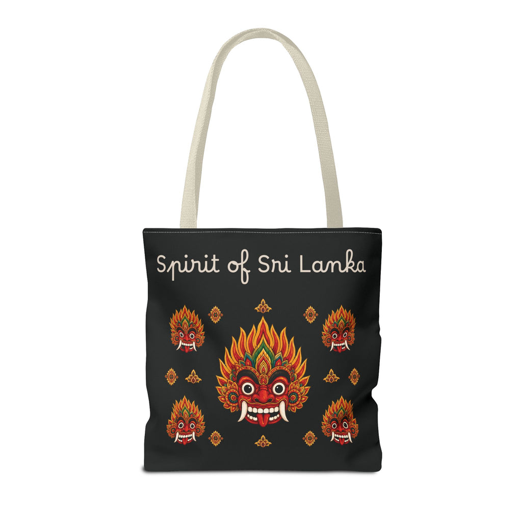 Sri Lankan Gift Tote Bag Spirit of Sri Lanka Raksha Mask Design