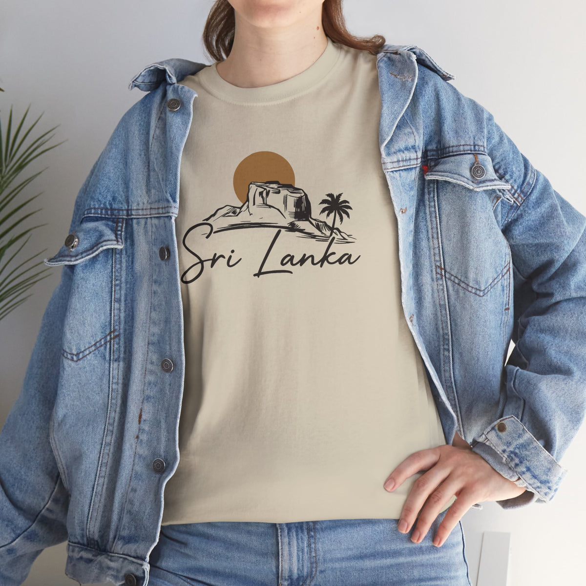 Sri Lanka Unisex T-Shirt  Coastal Travel Souvenir