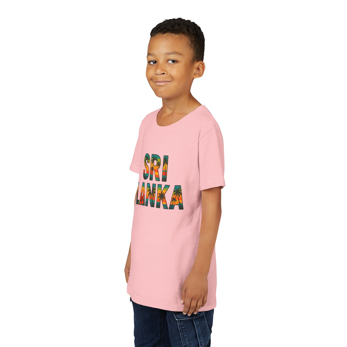 Sri Lanka Tropical Youth T-Shirt | Kids’ Heritage Gift