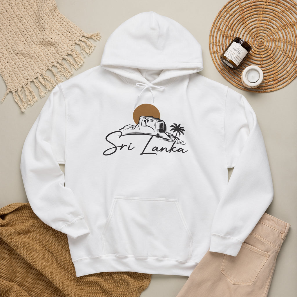 Sri Lanka Sunset Unisex Hoodie Palm Tree Beach Sweatshirt